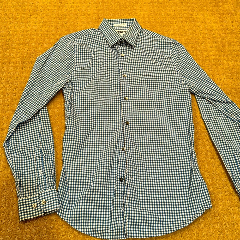 Express slim fit dress shirt